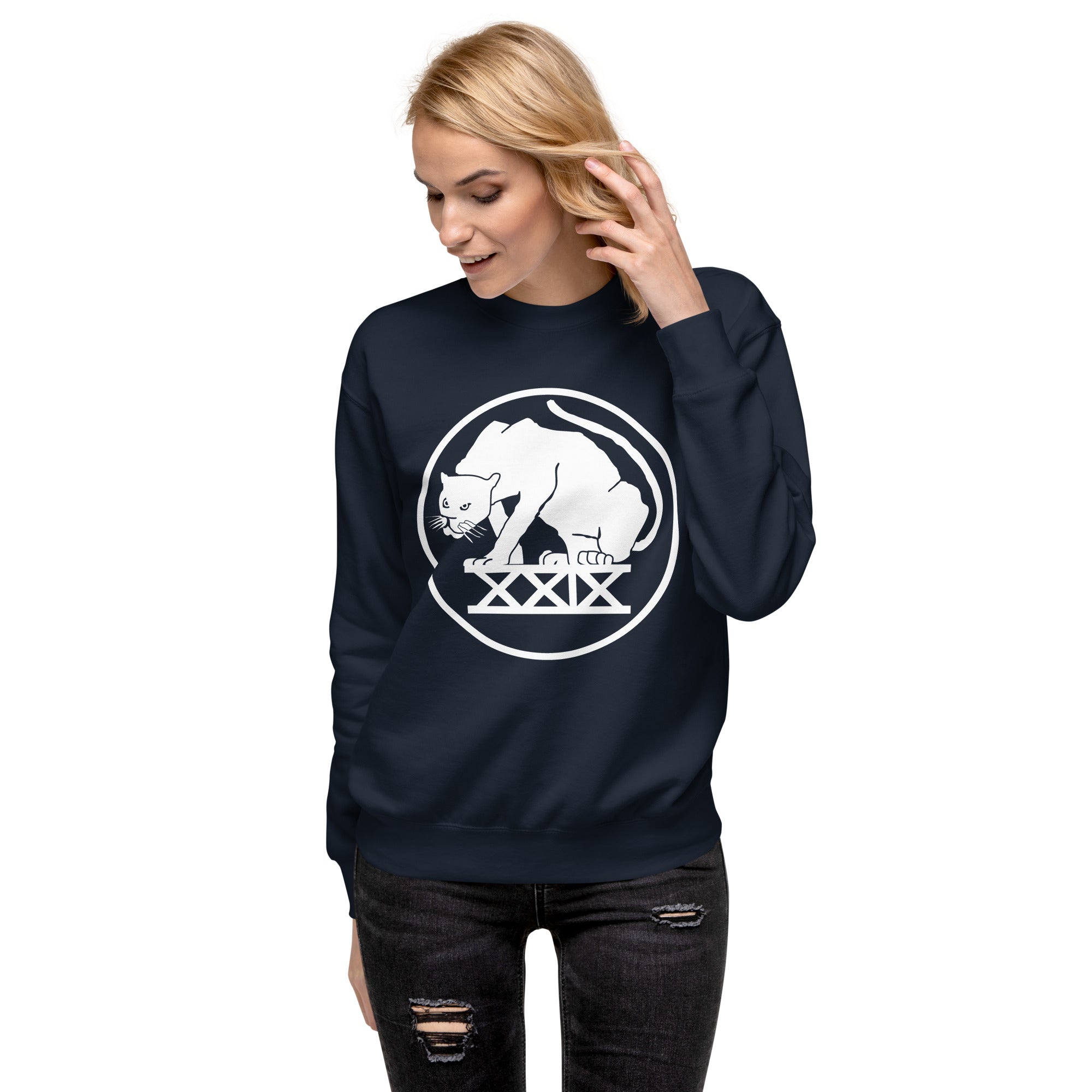 Squadron 29: Black Panthers Premium Sweatshirt- White