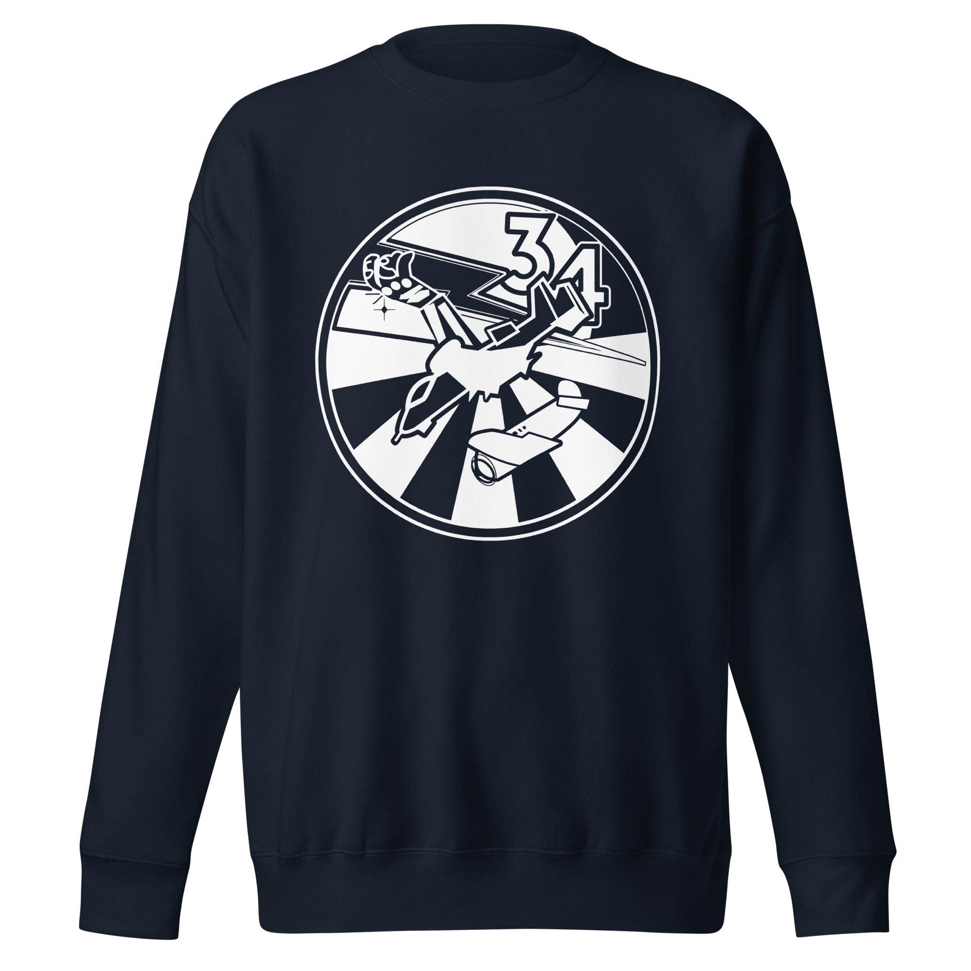 Squadron 34: Loose Hawgs Premium Sweatshirt- White