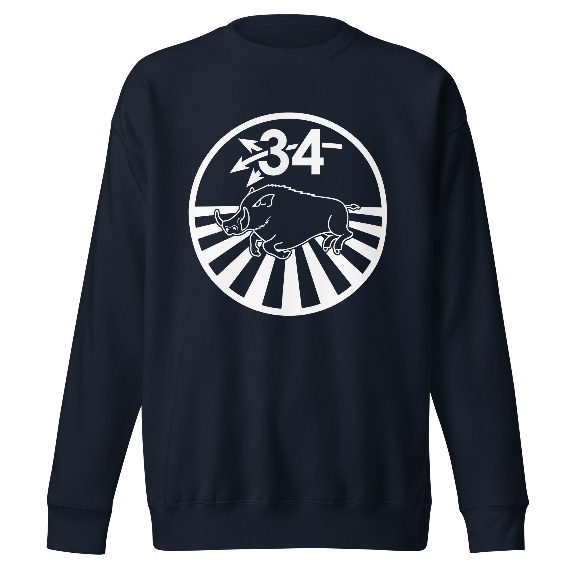 Squadron 34B: Loose Hawgs Premium Sweatshirt- White