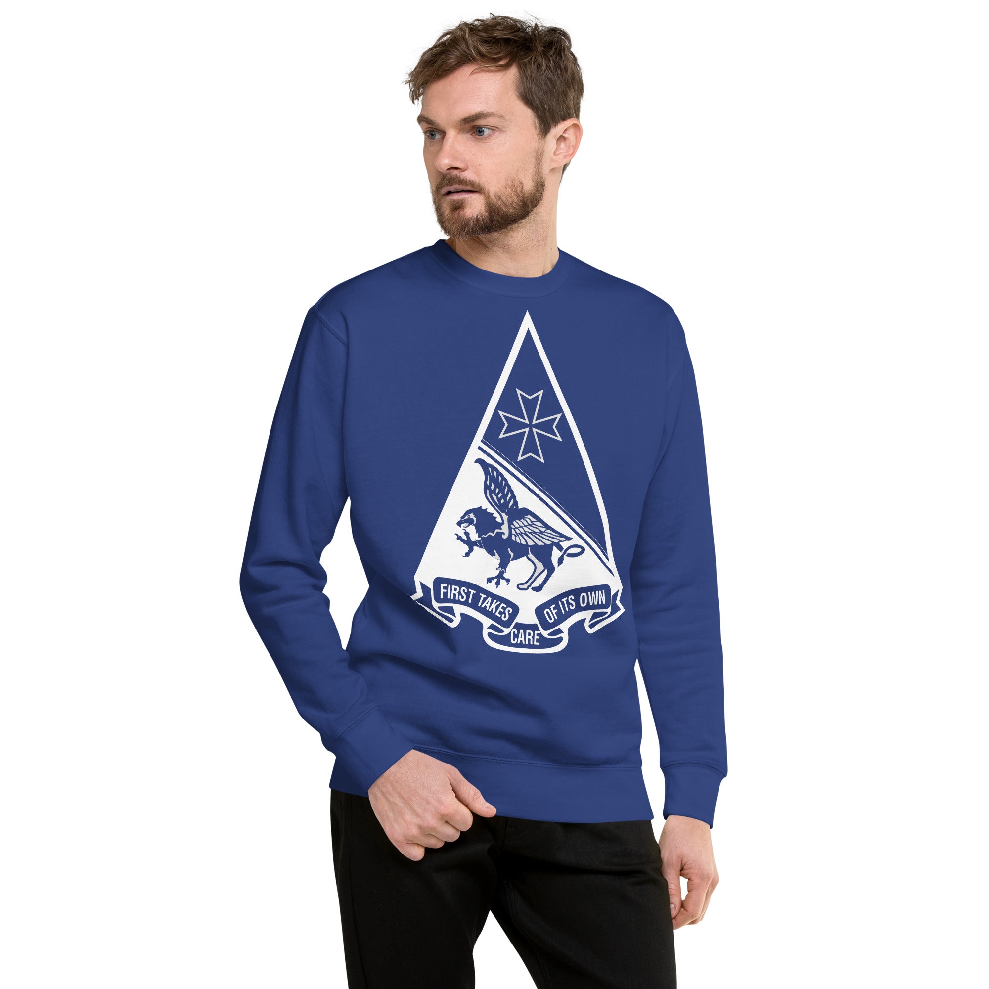 Squadron 1: Mighty Mach One Sweatshirt- White