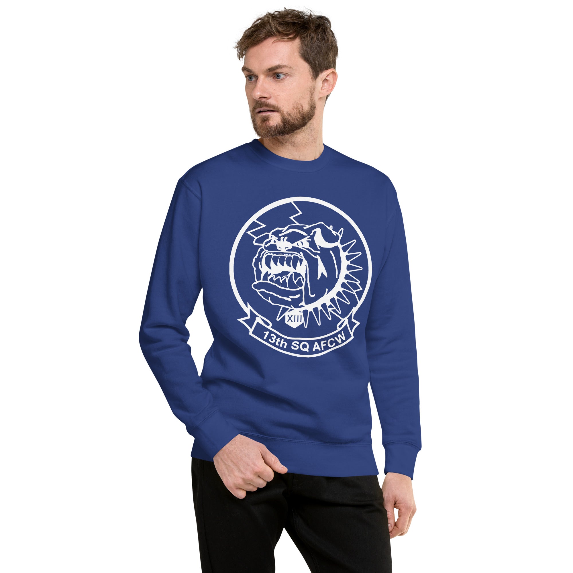 Squadron 13: Bulldawgs Premium Sweatshirt- White