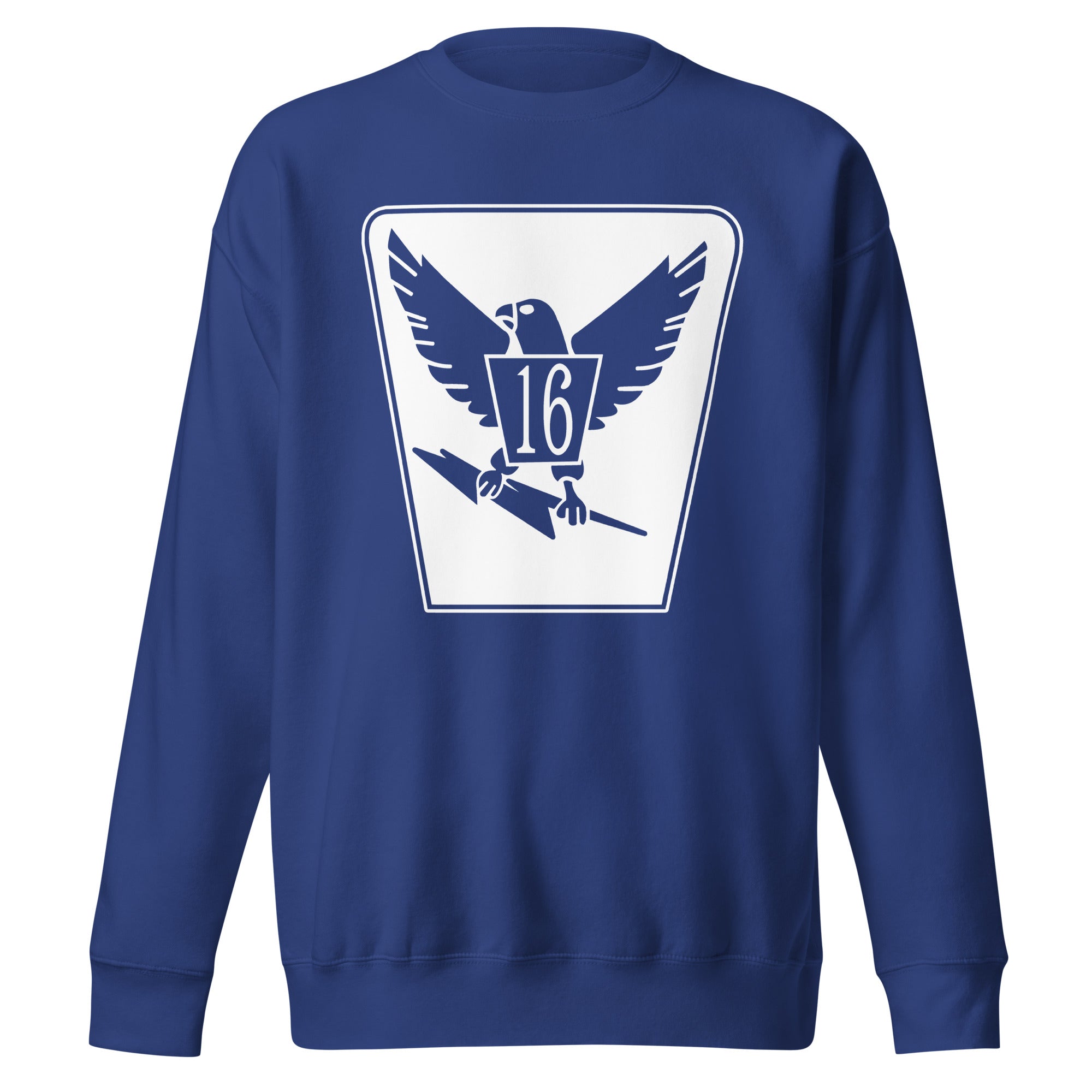 Squadron 16: Chicken Hawks Premium Sweatshirt- White