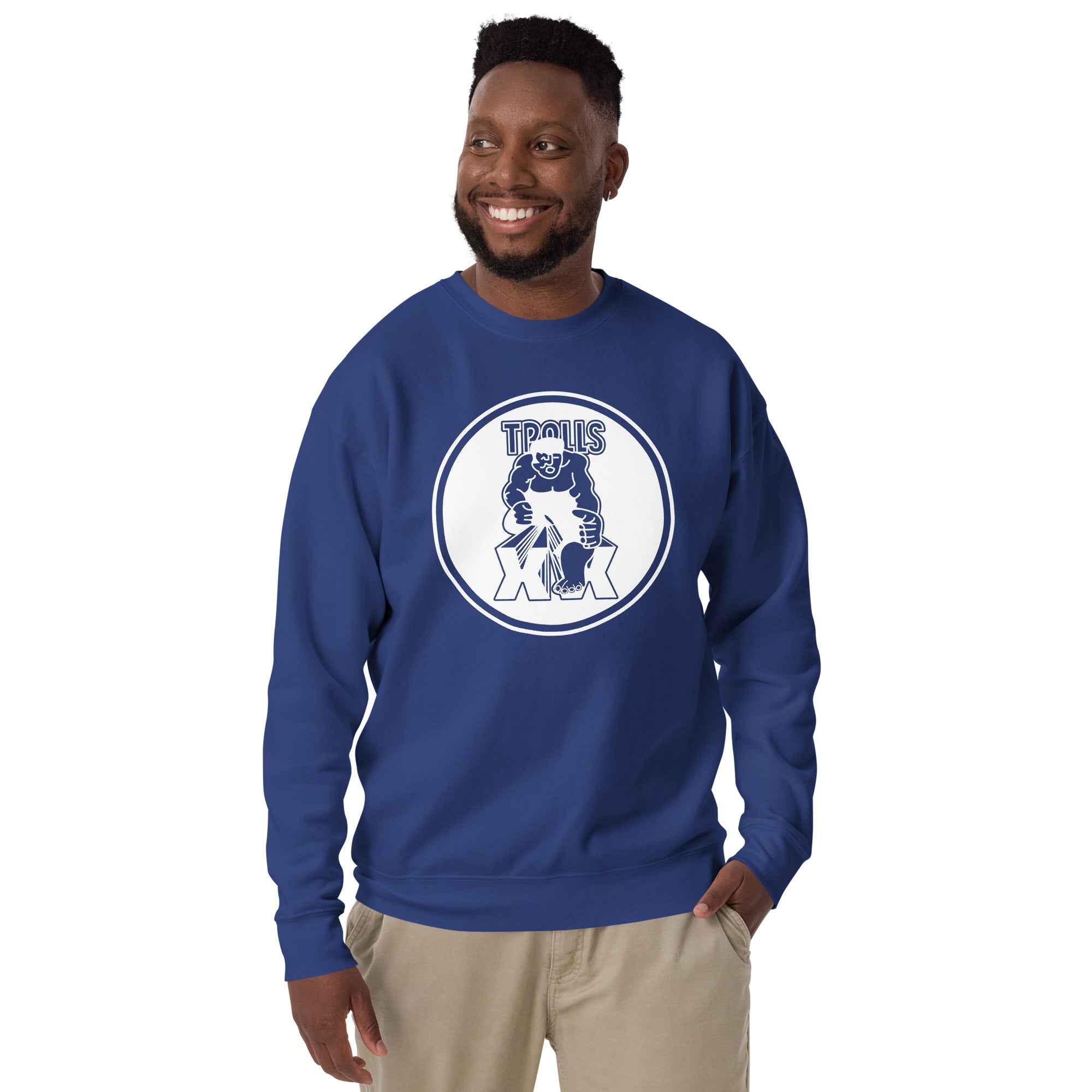 Squadron 20: Trolls Premium Sweatshirt- White