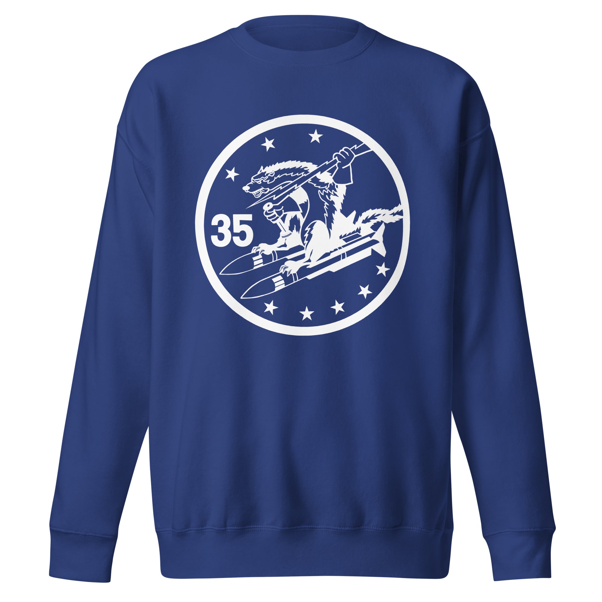 Squadron 35: Wild Weasels Premium Sweatshirt- White