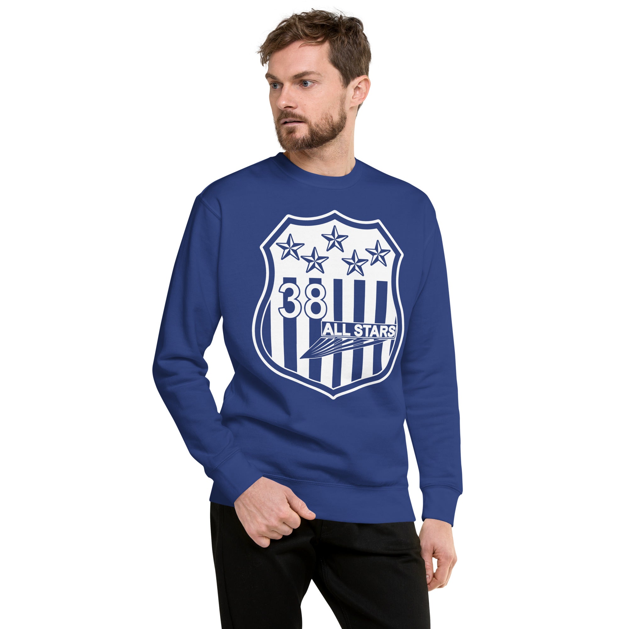 Squadron 38: All-Stars Premium Sweatshirt- White