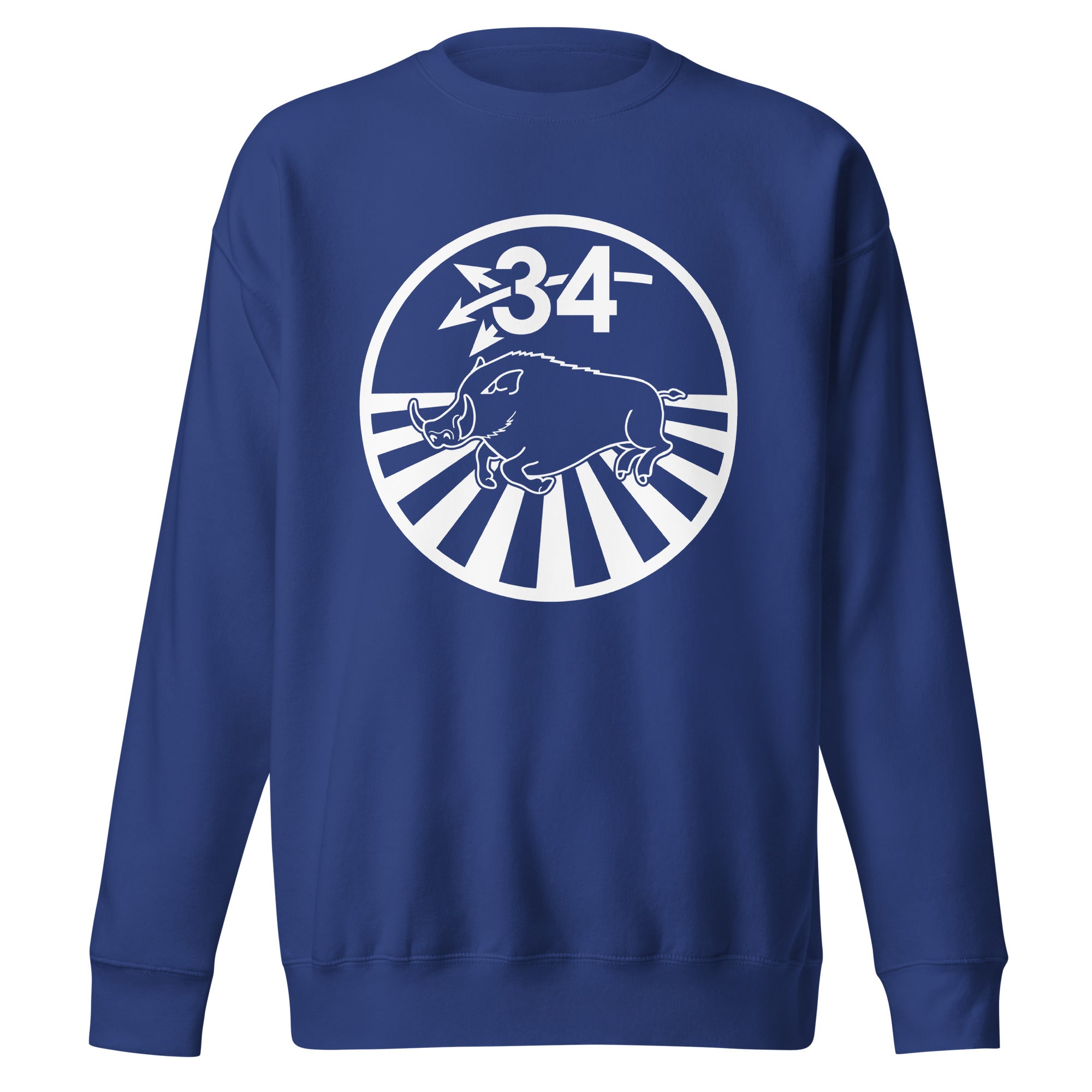 Squadron 34B: Loose Hawgs Premium Sweatshirt- White