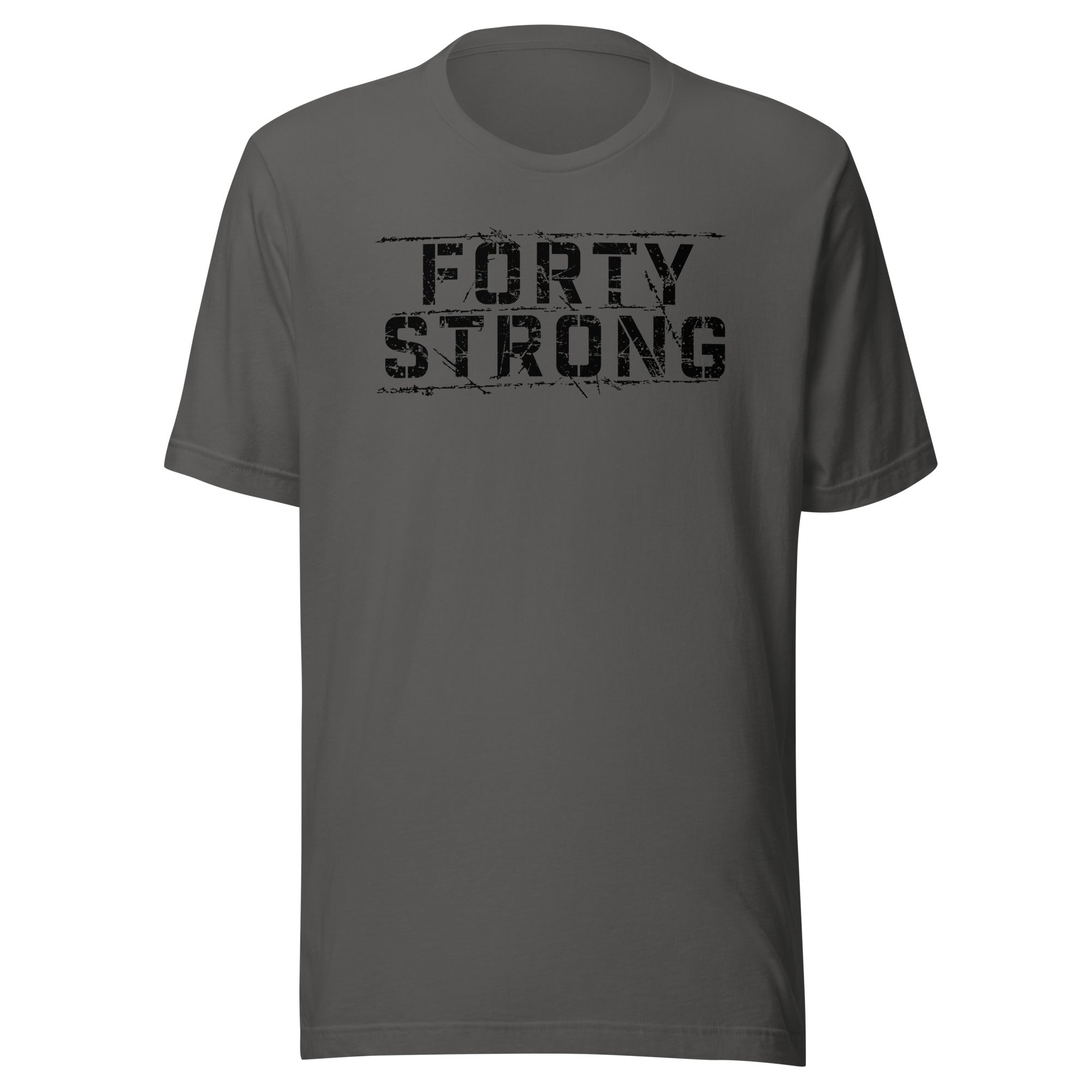 Forty Strong One Family T-shirt- Black