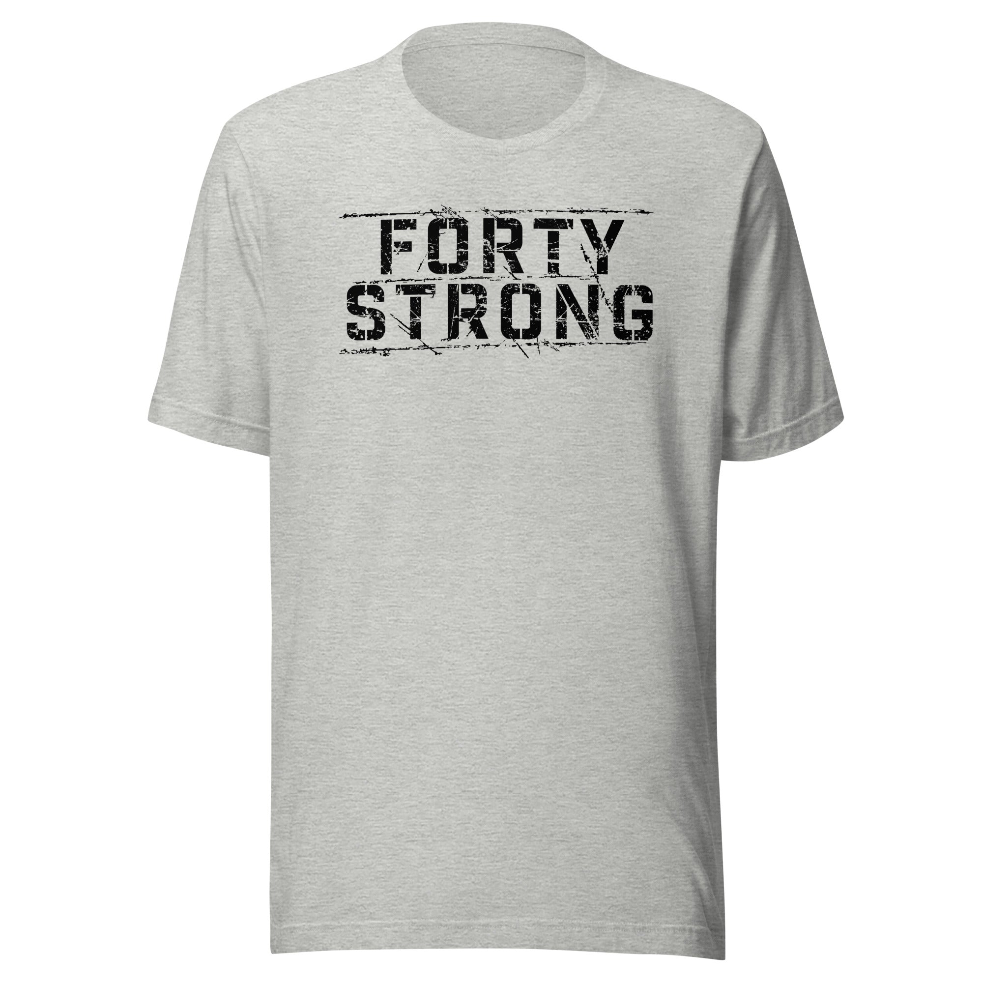 Forty Strong One Family T-shirt- Black