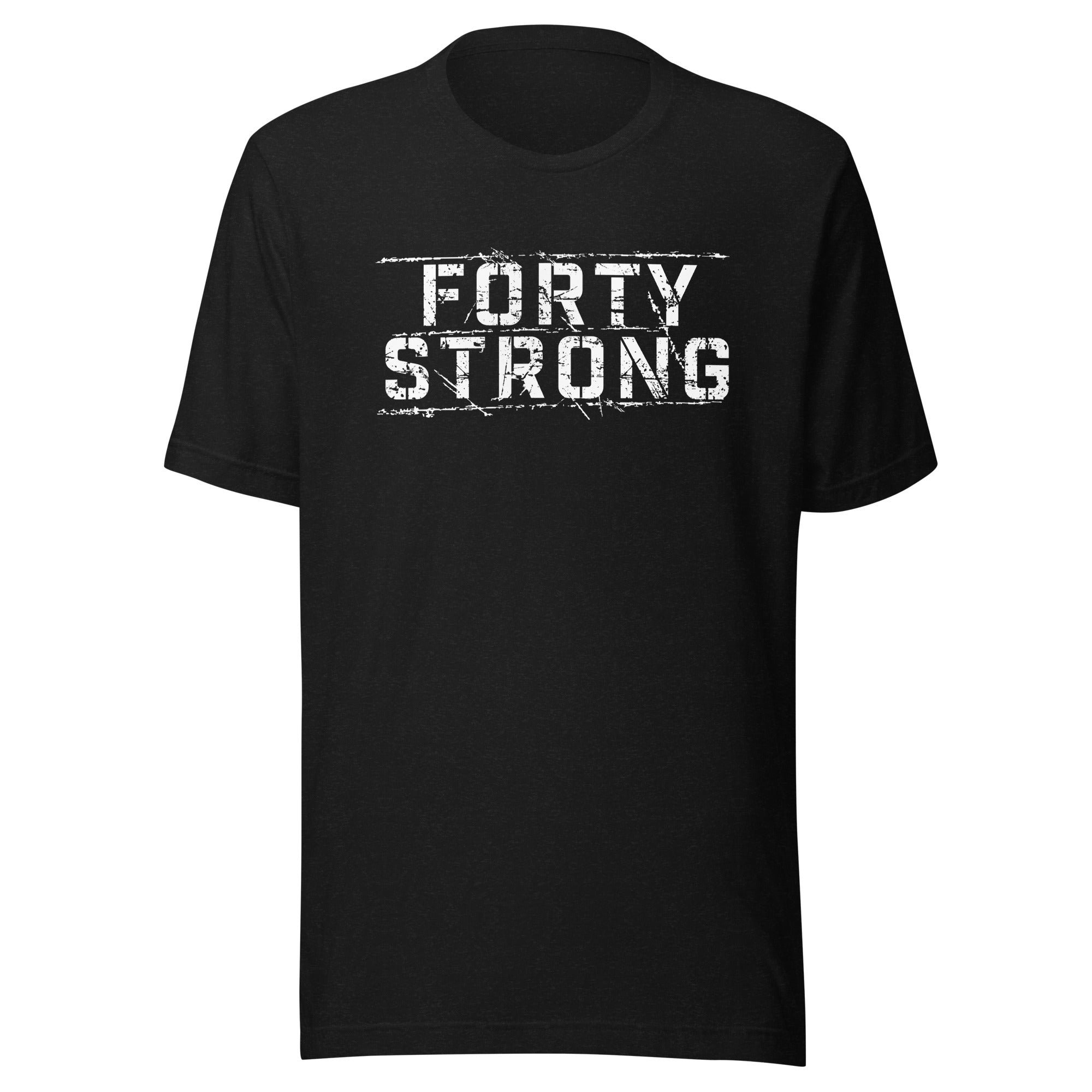 Forty Strong One Family T-shirt- White