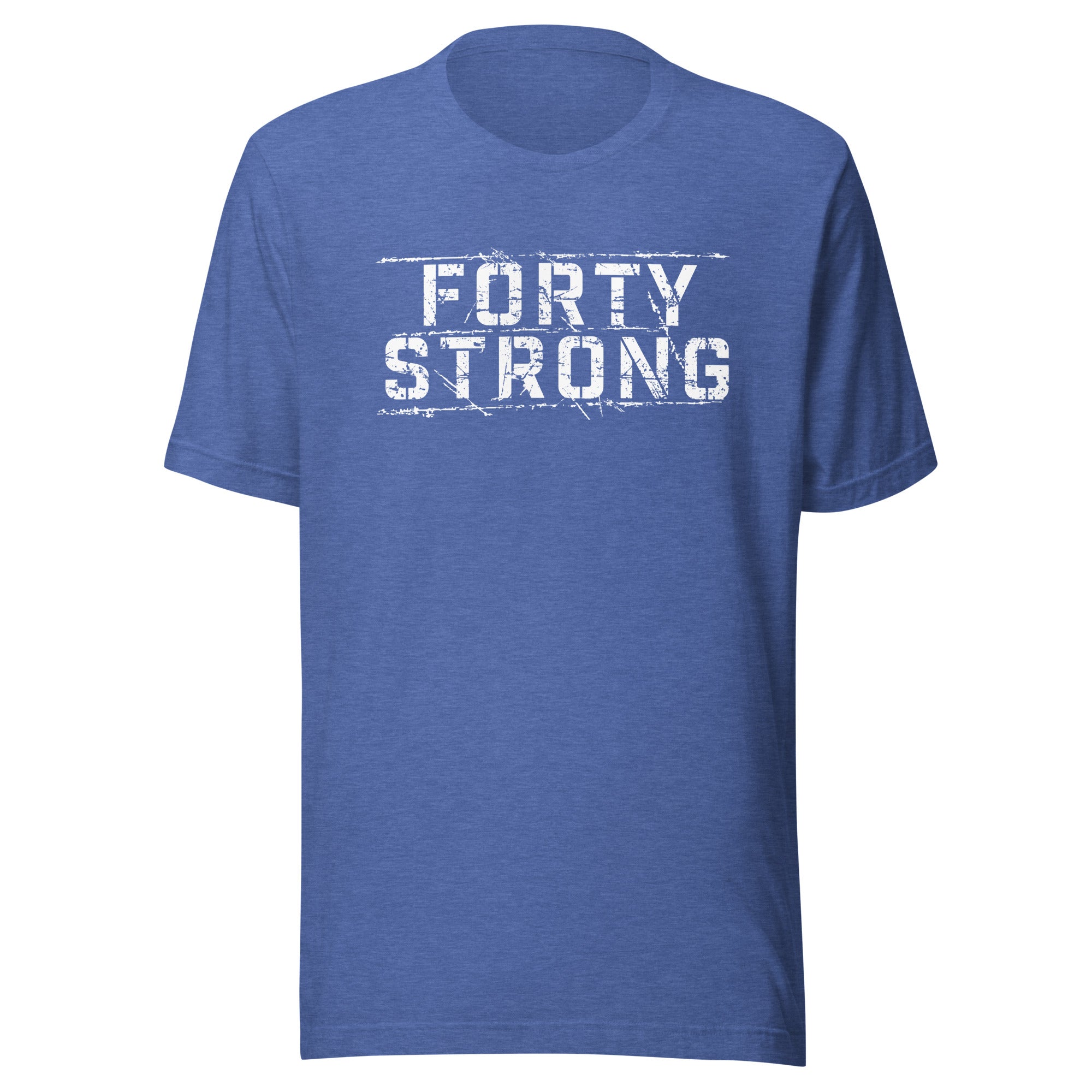 Forty Strong One Family T-shirt- White