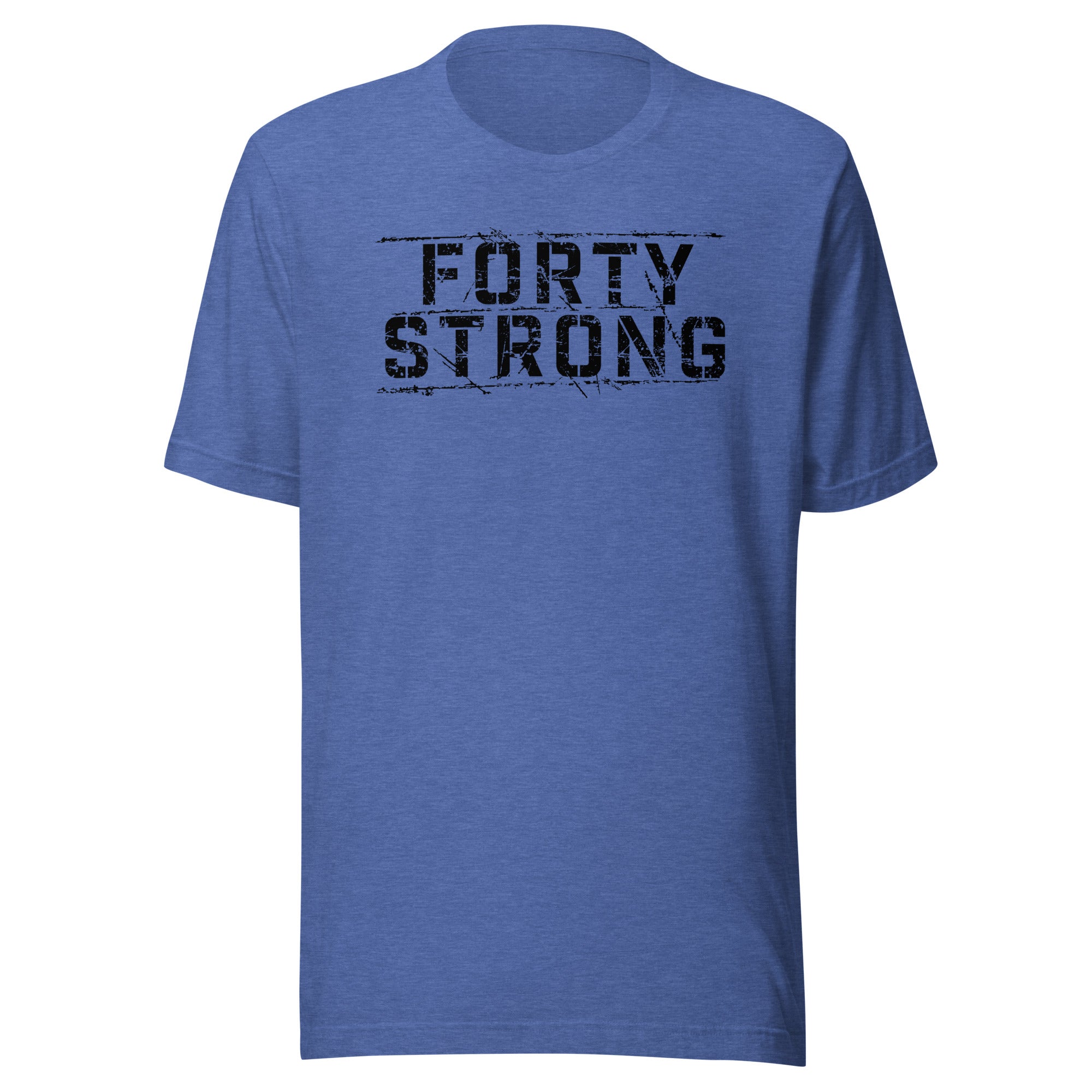 Forty Strong One Family T-shirt- Black