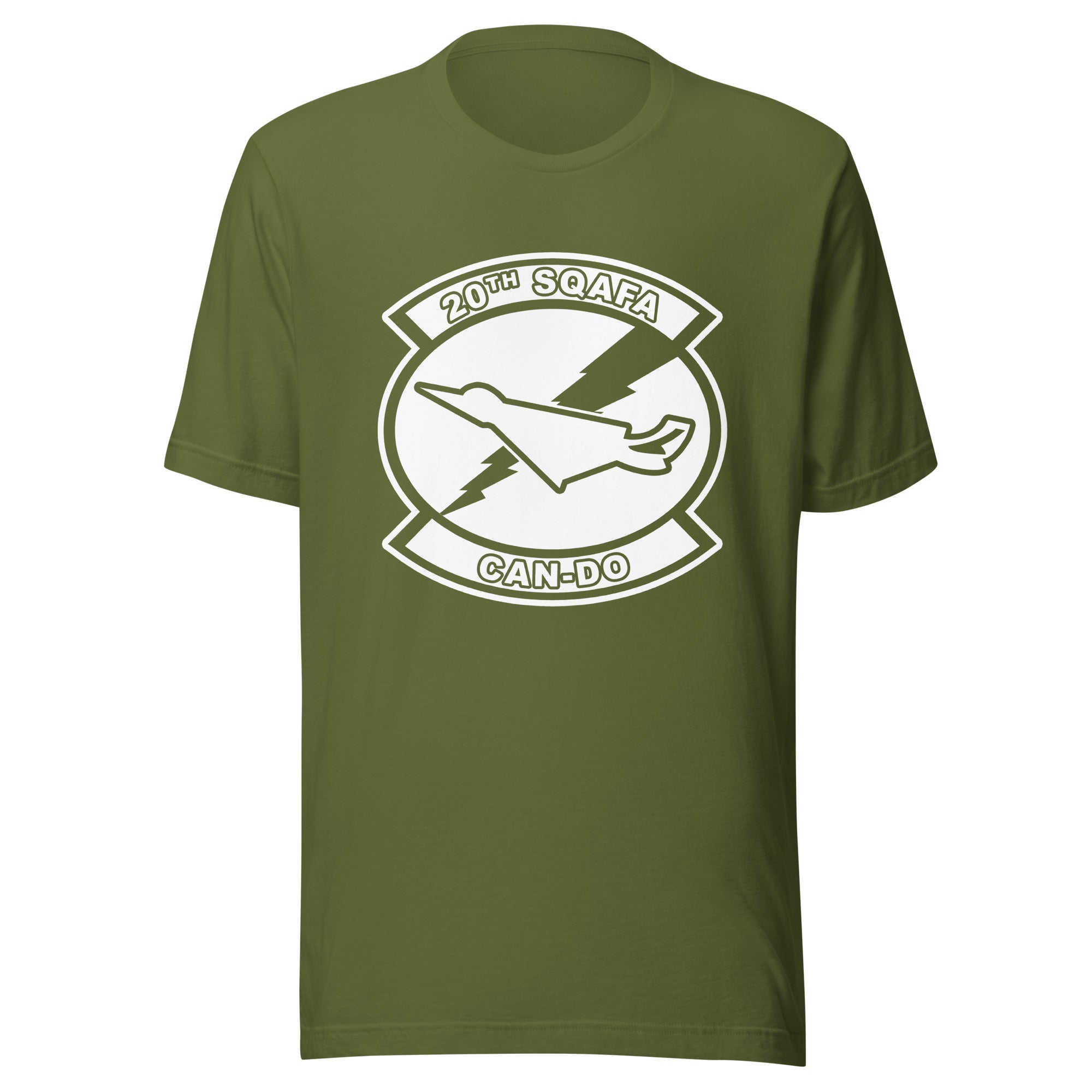 Squadron 20B: Can - Do t-shirt- White