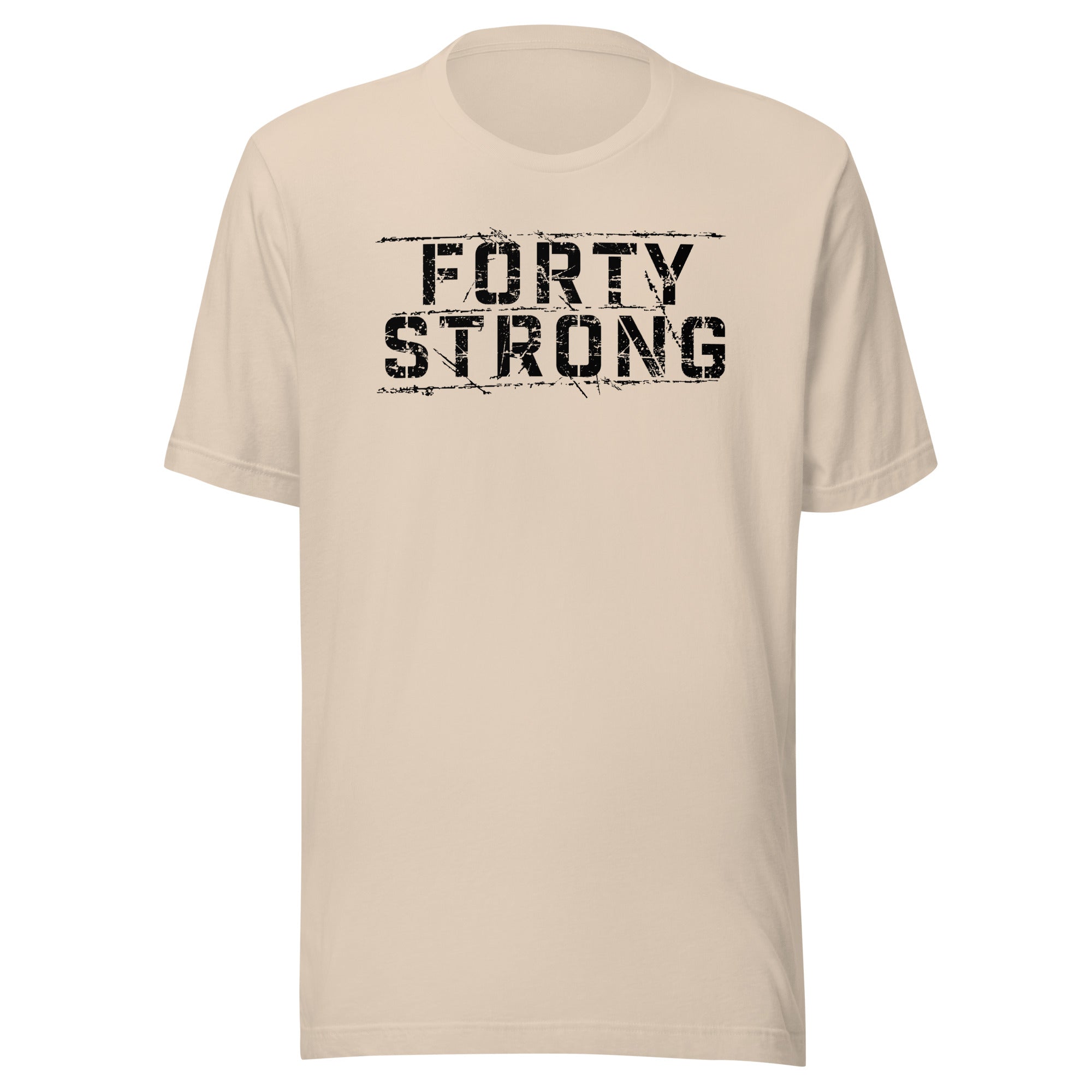 Forty Strong One Family T-shirt- Black