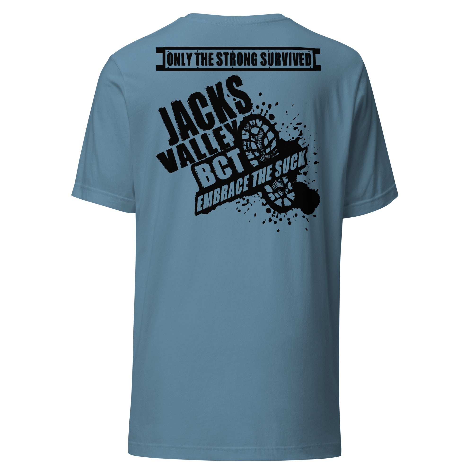 ONLY THE STRONG SURVIVE JACKS VALLEY T-SHIRT - BLACK