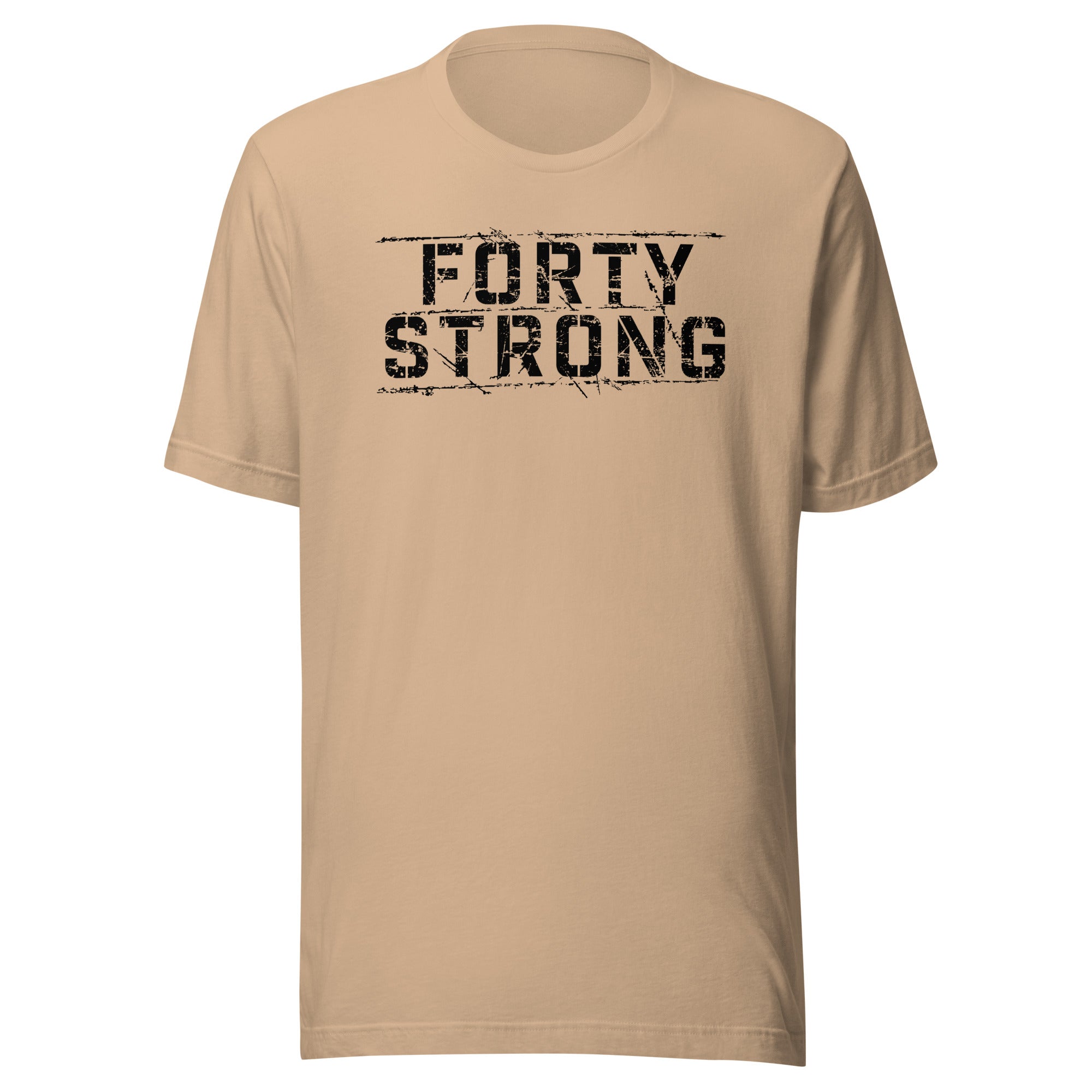 Forty Strong One Family T-shirt- Black