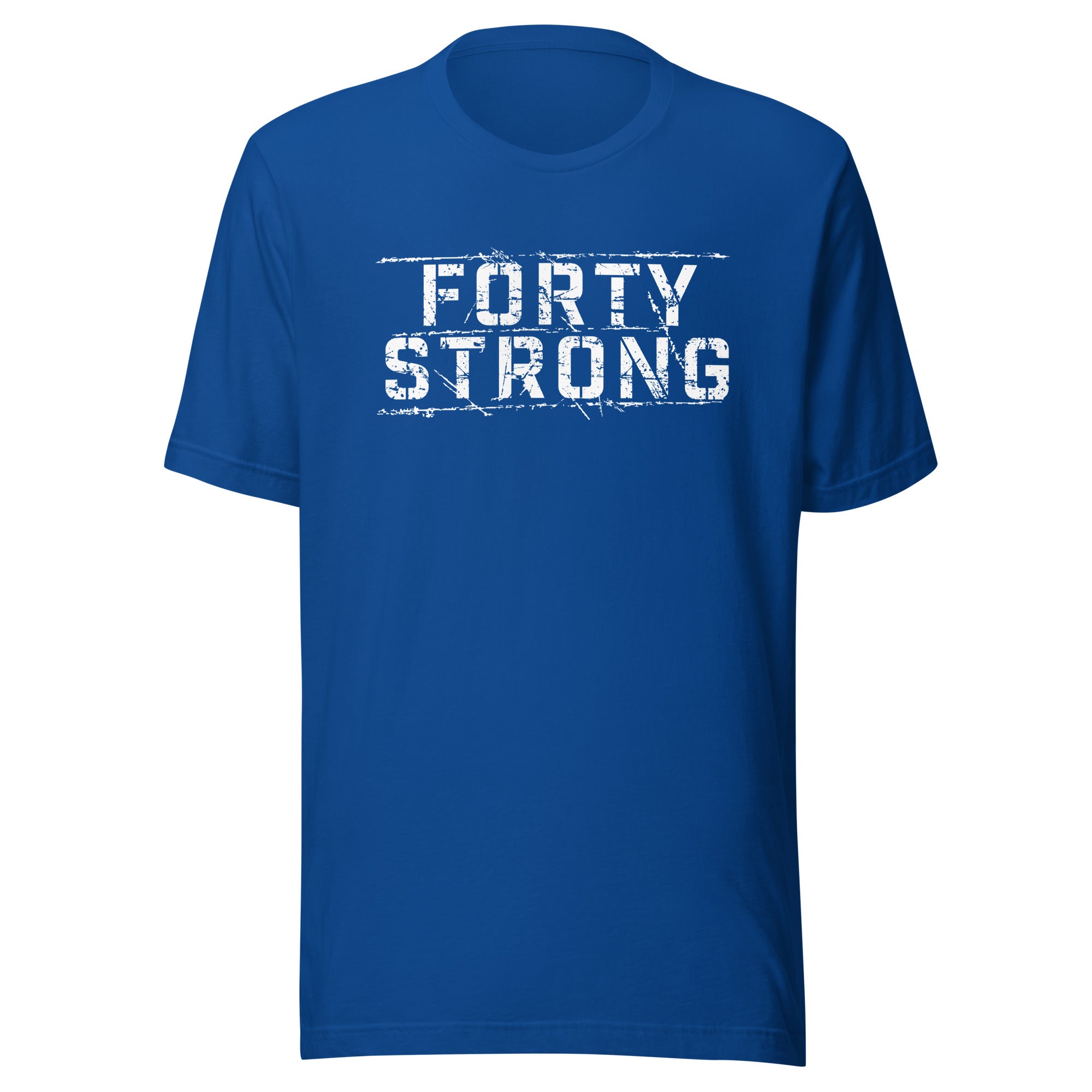 Forty Strong One Family T-shirt- White