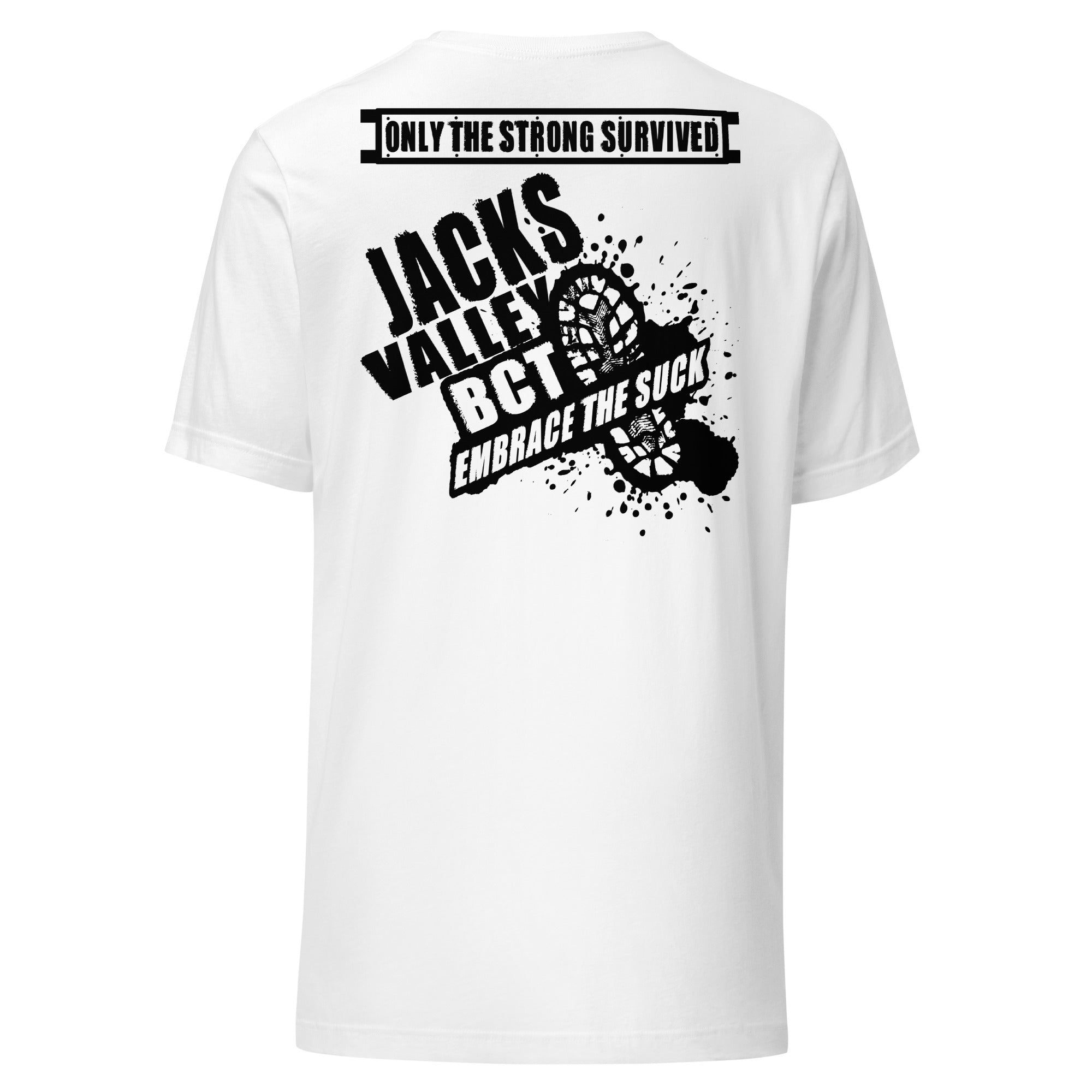 ONLY THE STRONG SURVIVE JACKS VALLEY T-SHIRT - BLACK