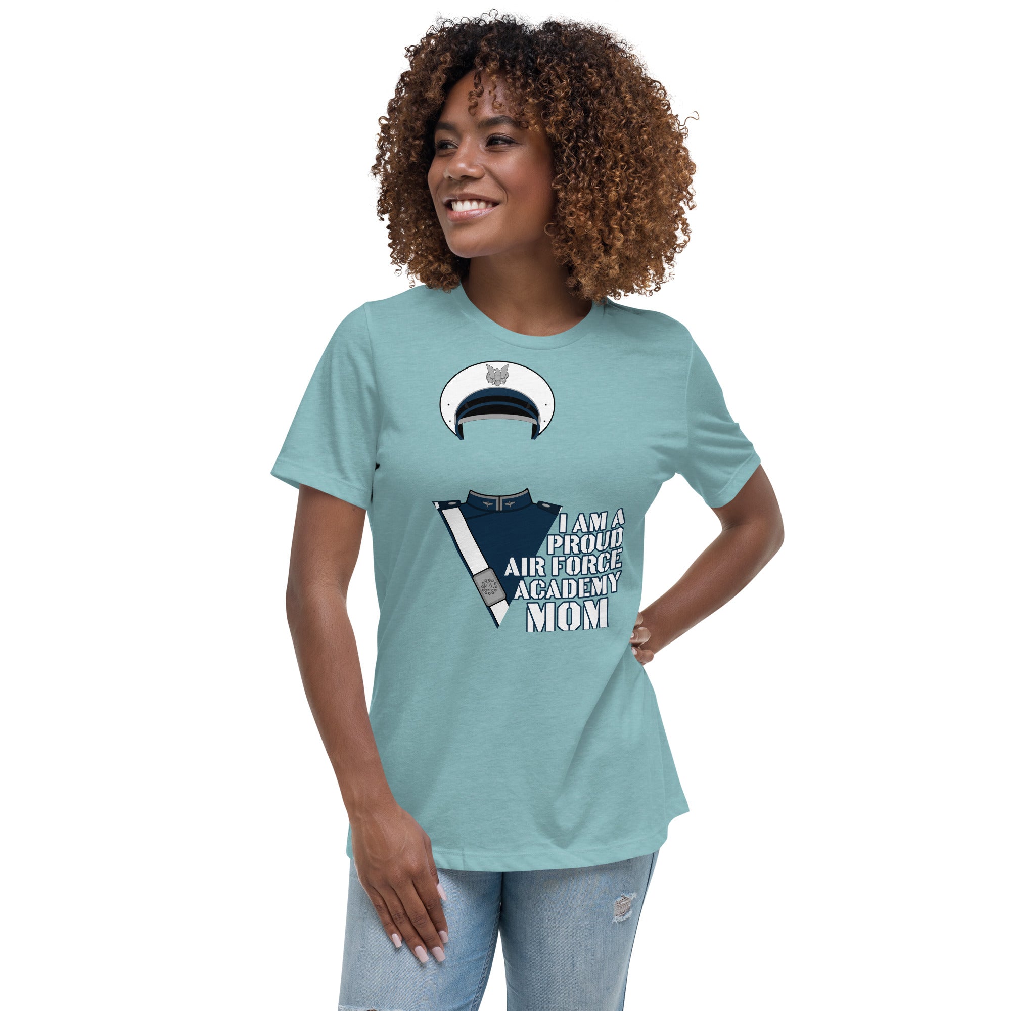 PROUD AFA MOM Women's Relaxed T-Shirt