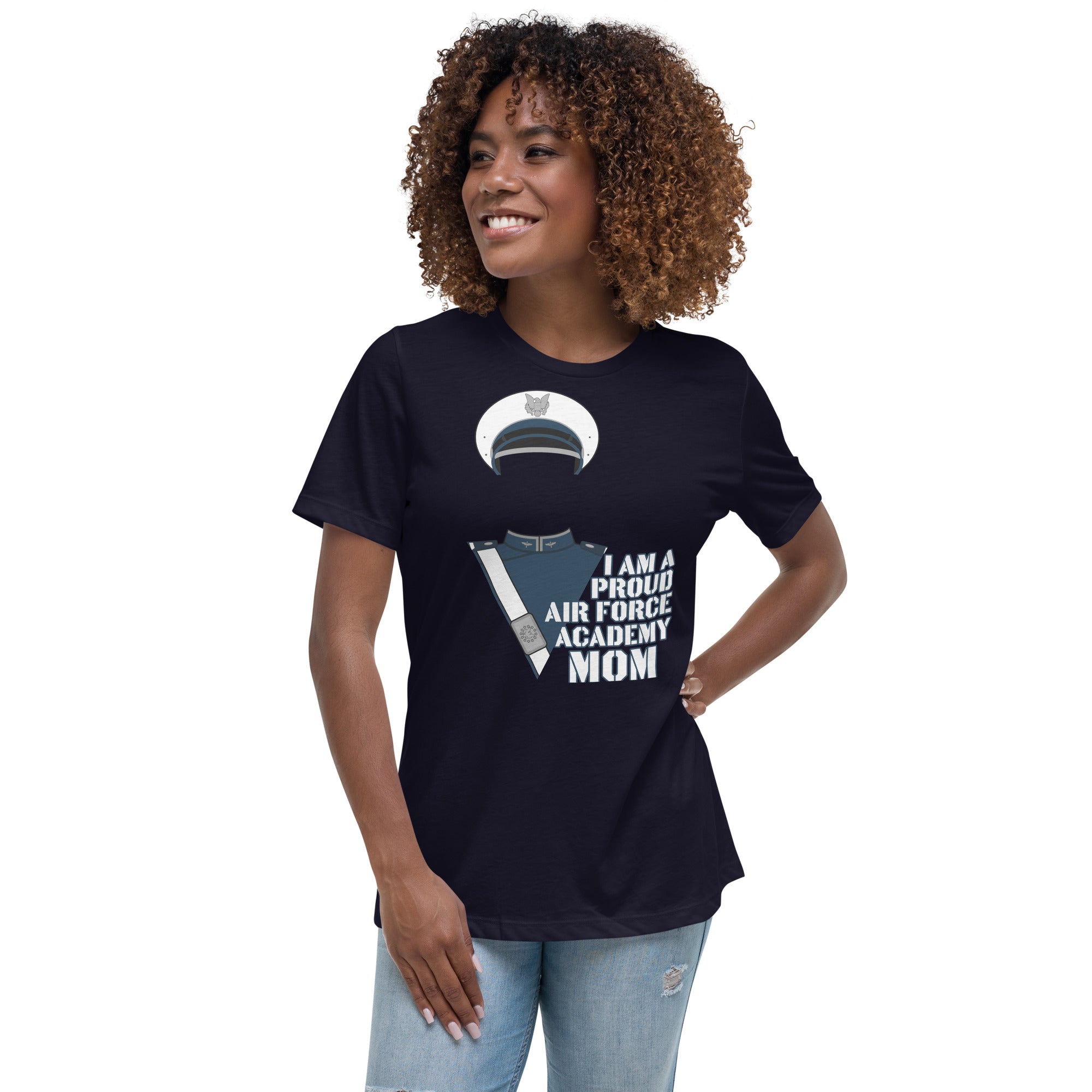 PROUD AFA MOM Women's Relaxed T-Shirt