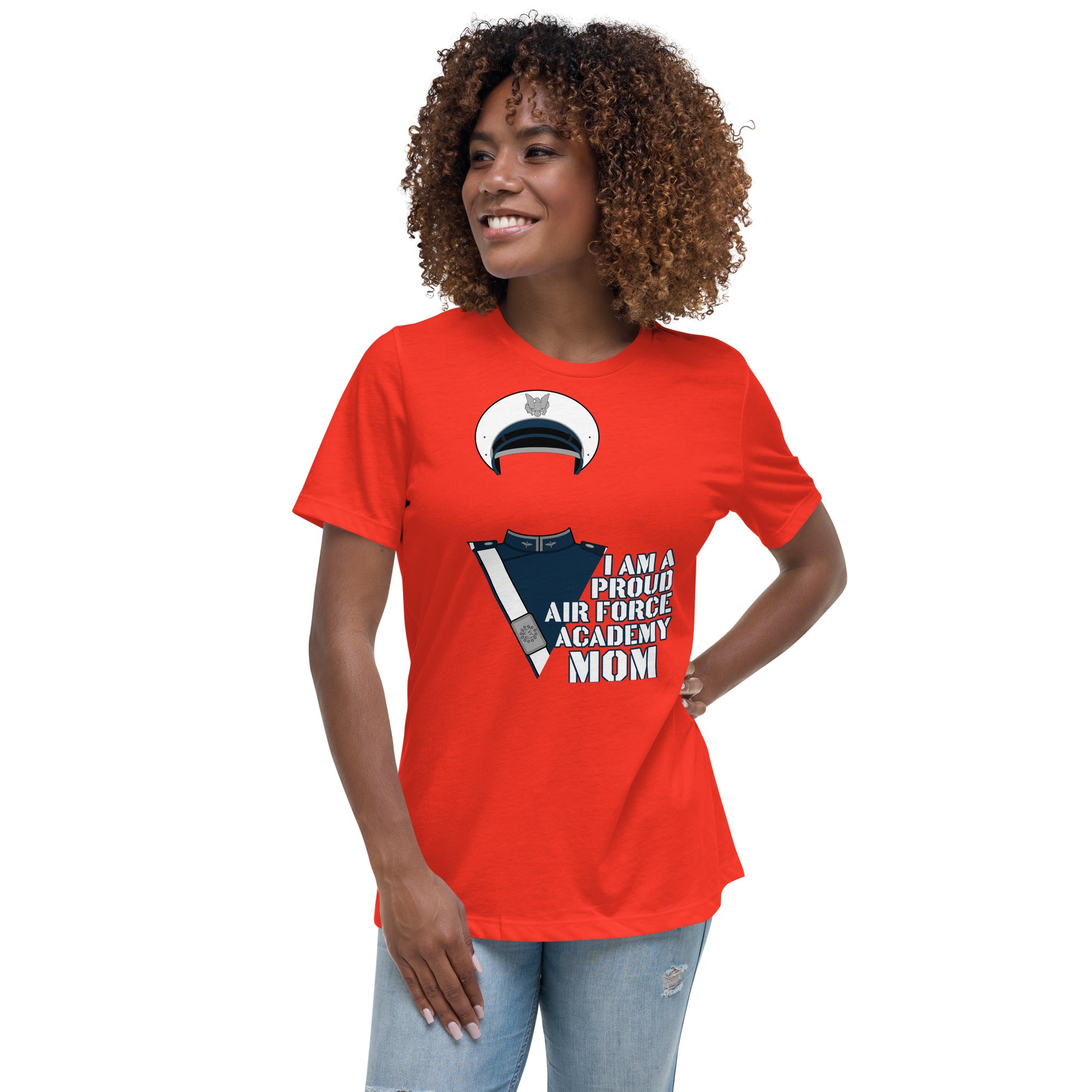 PROUD AFA MOM Women's Relaxed T-Shirt